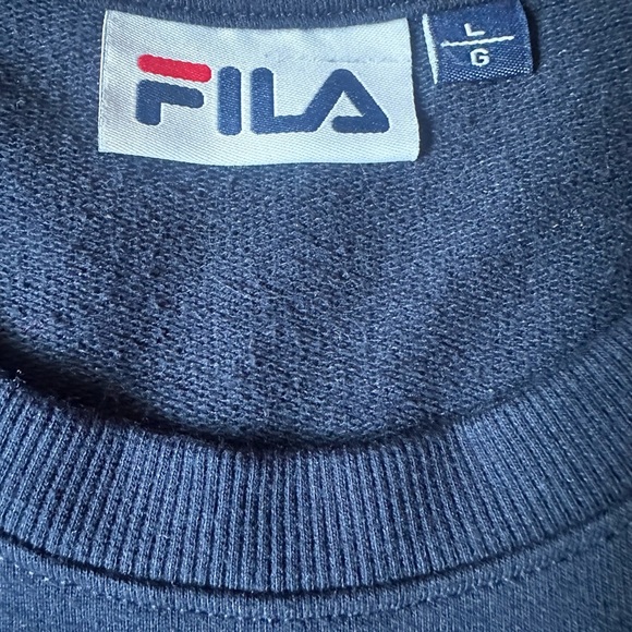 Fila Dark Blue Crewneck - Picture 2 of 2
